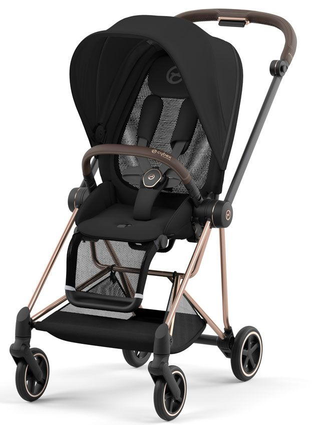 Прогулочная коляска Cybex Mios III Rosegold complete Sepia Black
