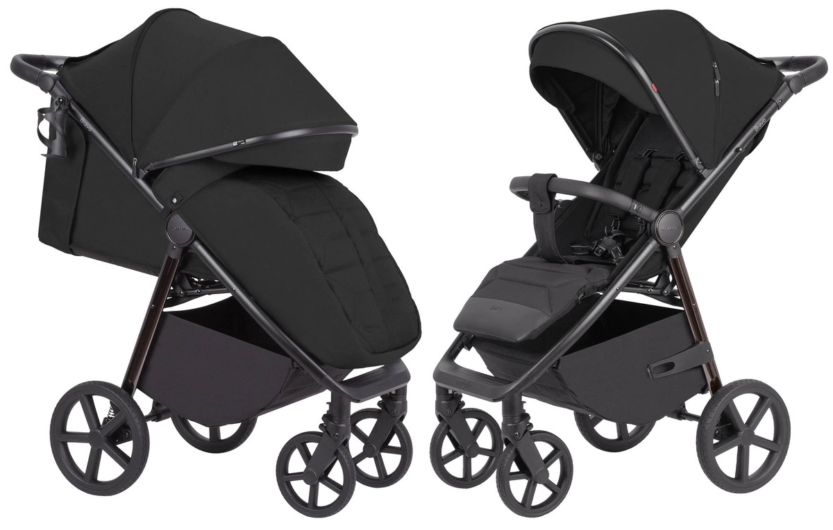Прогулочная коляска Carrello Bravo Plus 2026 CRL-5515 Pure Black