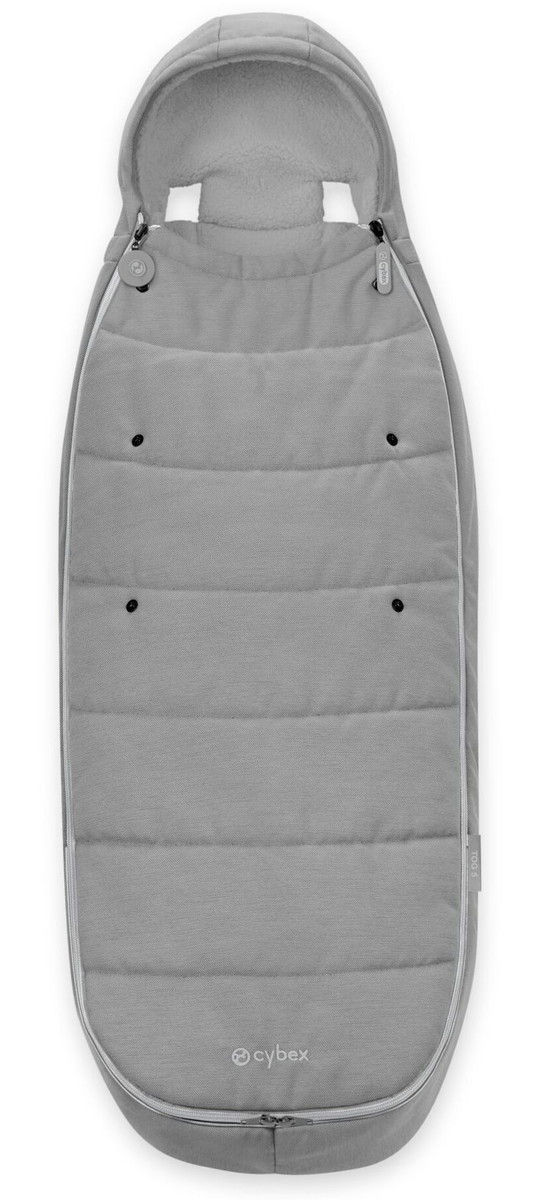 Теплый конверт (накидка на ножки) Cybex Gold Footmuff Tog 5 в коляску Grey