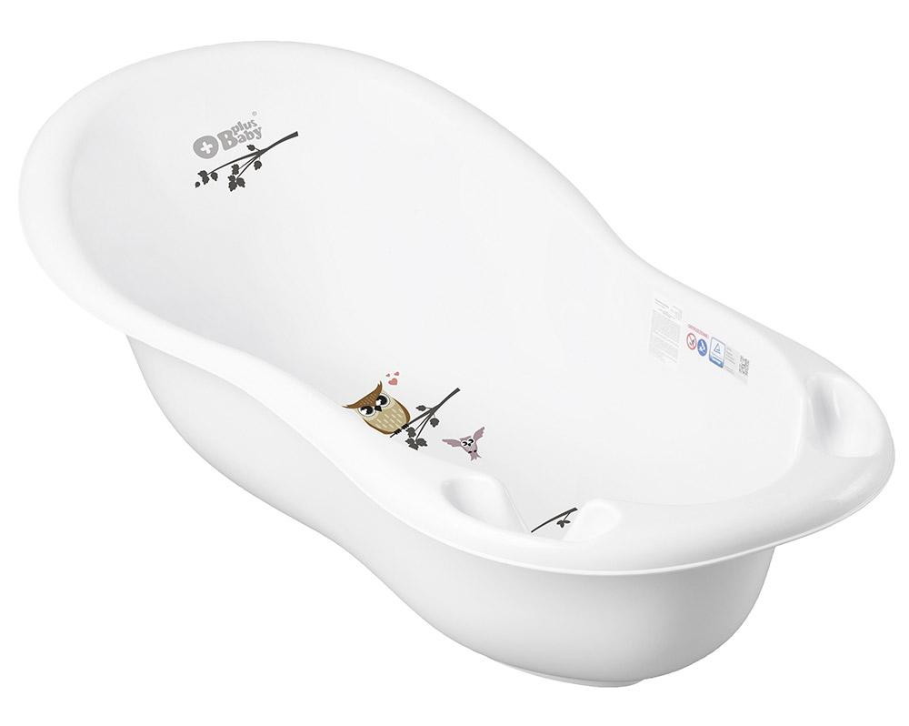 Детская ванна Tega Baby Sowa (Сова) PB 102 см белый
