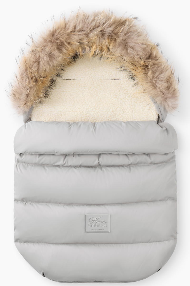 Конверт детский Happy baby 89142-0 ЧЗ светло-серый / light grey