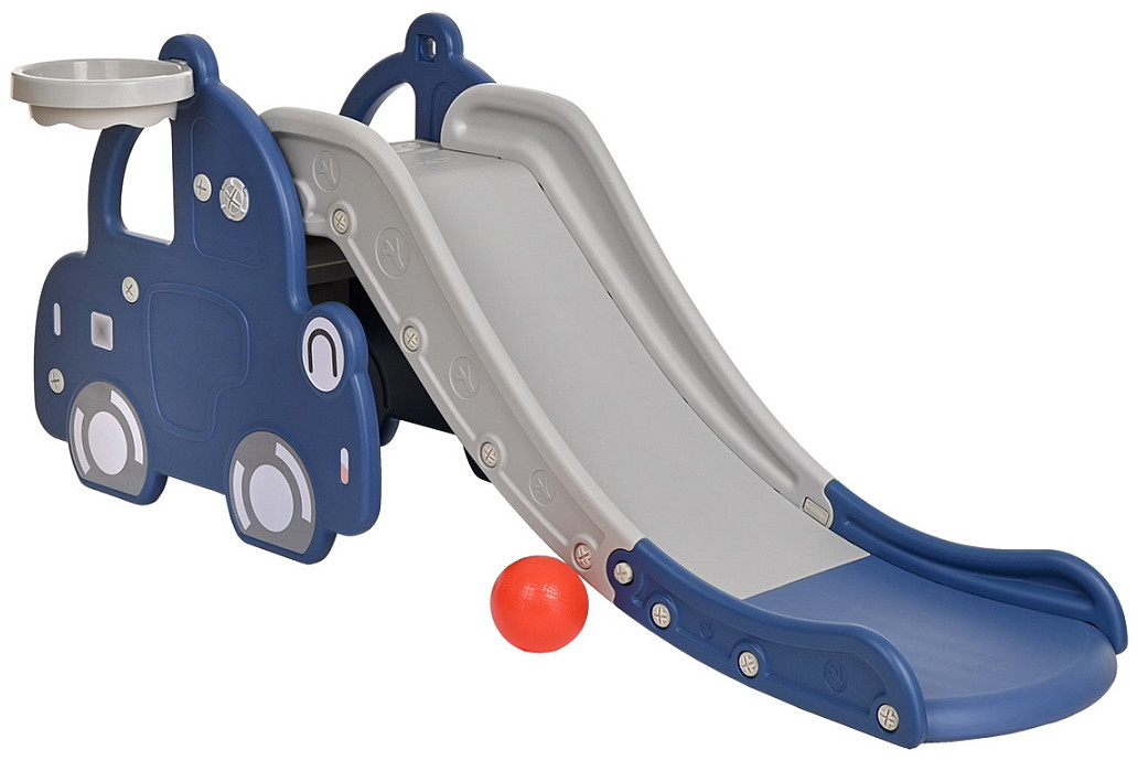 Горка Pituso Машинка с баскетбольным кольцом YYSB1046-2 Blue/Синий