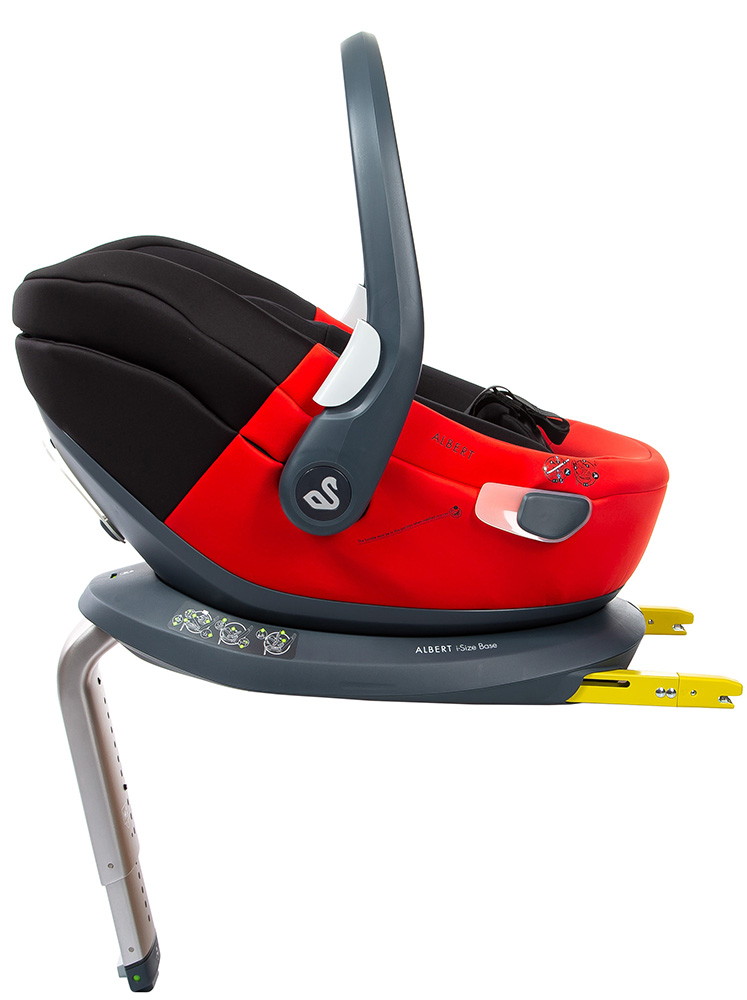 Автокресло Swandoo Albert I-Size 1.1 с базой Goji Red & Chia Black