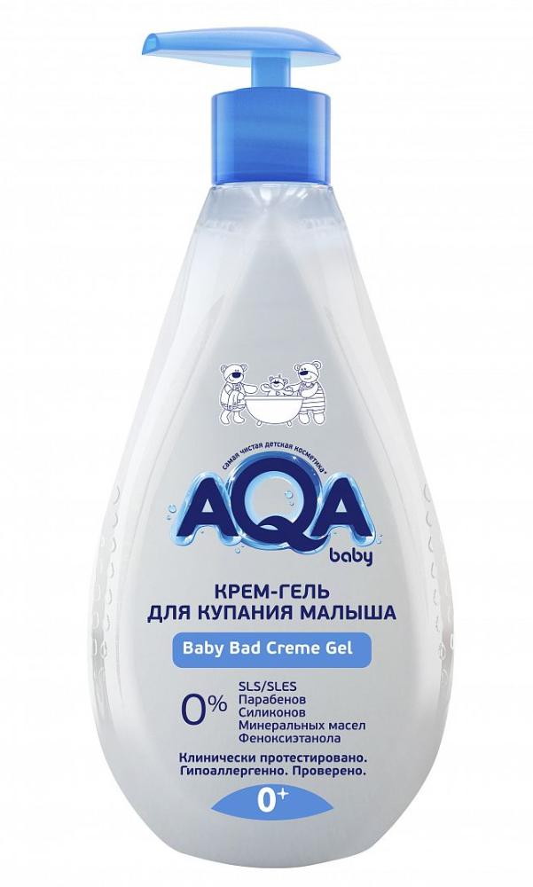 Крем-гель AQA baby для купания малыша 250 мл 02011107