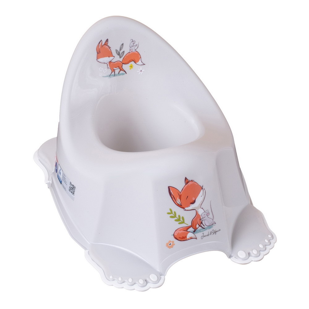 Детский горшок Tega Baby Лесная сказка антискользящий, зв. эф PO-069-111 Светло-Бежевый