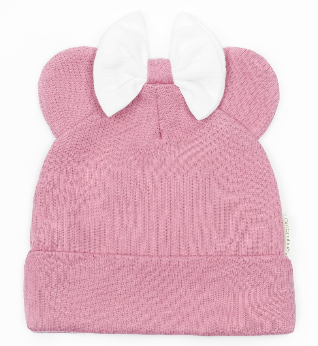 Чепчик (шапочка) AmaroBaby Fashion Mini New розовый 42