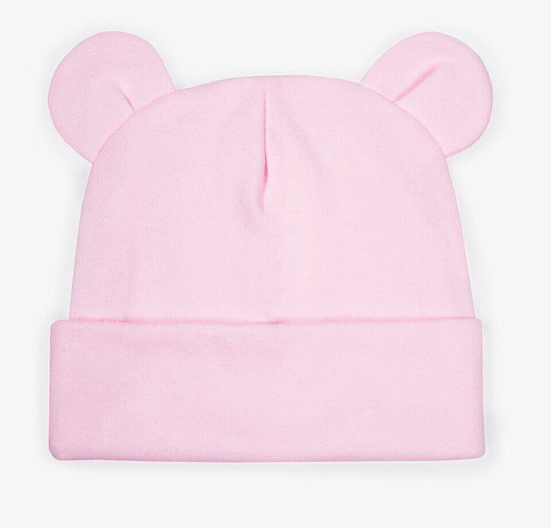 Чепчик (шапочка) AmaroBaby Nature essence bear New розовый 38