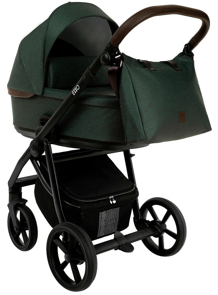 Детская коляска Roan Esso 2 в 1 ESS113/1 Dark Green/Black