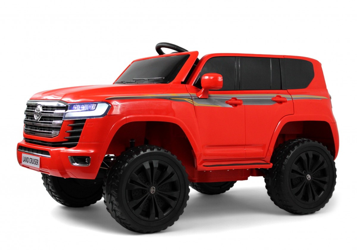 Детский электромобиль RiverToys Toyota Land Cruiser 300 L999LL красный