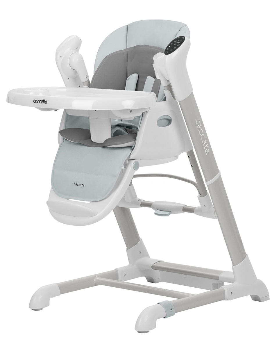 Стульчик для кормления Carrello Cascata CRL-10303 сенсорный Ash Grey