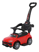 Детская каталка Sevillababy Daytona SL 3 в 1 с ручкой 2068-A red/красный