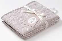 Детский плед Perina Soft Cotton 110х80 см Серый