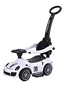 Детская каталка Sevillababy Racer 3 в 1 с ручкой 8189 white/белый