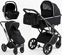 Коляска 3 в 1 Sweet Baby Ricci + автокресло Premier Black Black