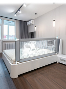 Барьер для кровати AmaroBaby Safety of dreams 180 см серый
