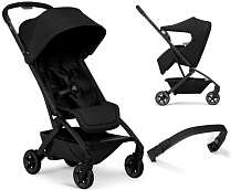 Детская прогулочная коляска Joolz Aer 2 с бампером и реверсивным блоком Space Black