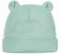 Чепчик (шапочка) AmaroBaby Fashion bear ЧЗ зеленый 46