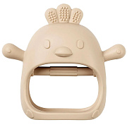 Прорезыватель Nattou Lapidou силикон Цыпленок glove clay 874571