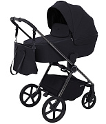 Детская коляска Rant Teo Black Chrome 3 в 1 Black