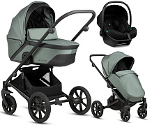 Детская коляска Noordi Aqua V2 3 в 1 с автокреслом Terra Black 1482842 Fern