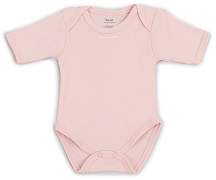 Боди Rant Hugs and Kisses с коротким рукавом Soft Pink 62