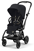 Прогулочная коляска Cybex Eezy S Twist Plus 2 BLK Magic Black с дождевиком