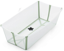 Детская складная ванночка Stokke Flexi Bath Maxi Transparent Green