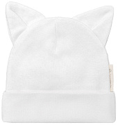 Чепчик (шапочка) AmaroBaby Nature essence cat ЧЗ молочный 40