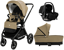 Коляска 3 в 1 Sweet Baby Stella + автокресло Premier Black Beige