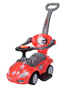 Детская каталка Sevillababy Mega Car 3 в 1 с ручкой BC202 red/красный