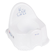 Детский горшок Tega Baby Little Bunnies (Кролики) KR-007-103 белый