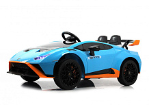 Детский электромобиль RiverToys Lamborghini Huracan STO синий