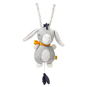 Музыкальная игрушка-подвеска Fehn Ослик NATUR