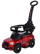 Детская каталка Sevillababy XM Racing 3 в 1 с ручкой 815-2 painted wine red/красный