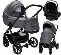 Детская коляска Noordi Fjordi V2 3 в 1 с автокреслом Terra Black 1462148 Boreal