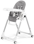 Стульчик для кормления Peg Perego Prima Pappa Follow Me Wonder Grey