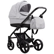 Детская коляска Bebetto Magnum Prima 3 в 1 с автокреслом Avionaut Cosmo 02 св.серая кожа