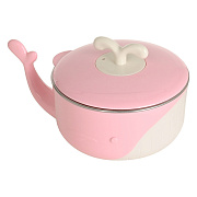 Термотарелка Pituso 300 мл YHY016 Pink/Розовый