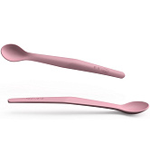 Детская силиконовая ложка Everyday Baby 2 шт. розовый