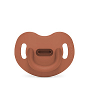 Соска-Пустышка Suavinex Anatomical Pro 0–6 мес 308082 BRICK RED