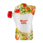 Пакеты Roxy-Kids для хранения фруктового пюре, 5 шт. с ложечкой