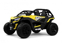 Детский электромобиль RiverToys C555CC желтый