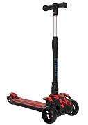 Трехколесный самокат Pituso HD-S212 Red-black/Красно-черный