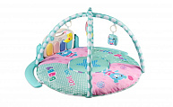 Детский развивающий коврик AmaroBaby Splendid Bear мятный