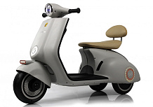 Детский электроскутер RiverToys K777PX-A серый