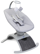 Креслице-качалка (шезлонг) детское Chicco Comfy Wave Silverspring