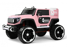 Детский электромобиль RiverToys E007EE розовый