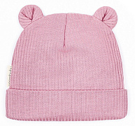 Чепчик (шапочка) AmaroBaby Fashion bear New розовый 40