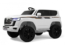 Детский электромобиль RiverToys Toyota Land Cruiser 300 L999LL белый