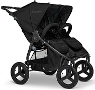 Детская коляска для двойни Bumbleride Indie Twin 2 в 1 Black